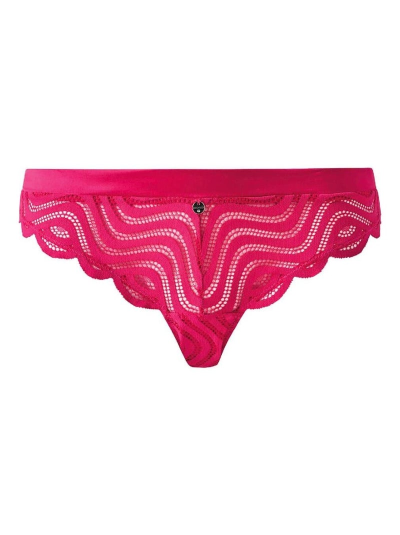 Culotte ROMANE - Morgan Lingerie Rose - Kiabi