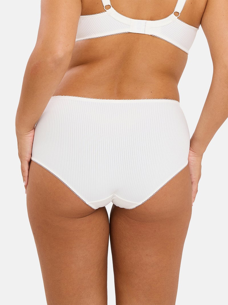Culotte rosa fantaisie sans complexe lingerie Blanc Vert clair - Kiabi