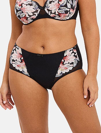 Culotte rosa fantaisie sans complexe lingerie