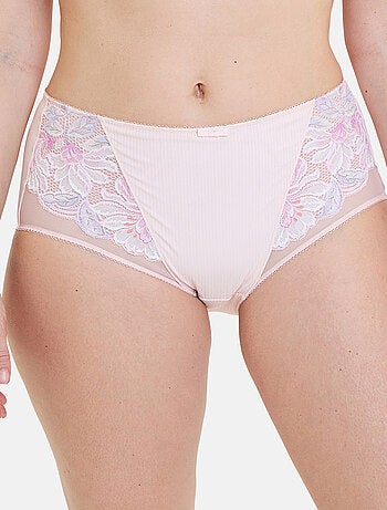 Culotte rosa fantaisie sans complexe lingerie