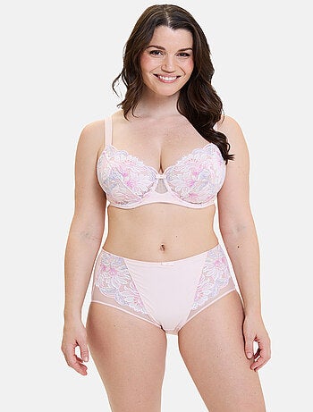Culotte rosa fantaisie sans complexe lingerie