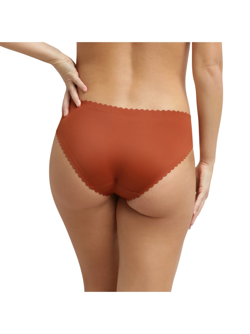 Culotte sans couture Body Touch Rouge brique - Kiabi