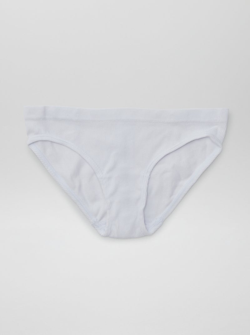 Culotte sans couture 'Petit Béguin' Blanc - Kiabi