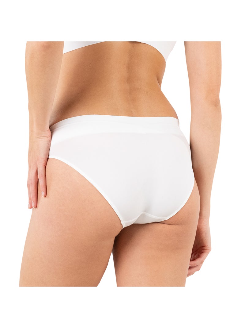 Culotte sans coutures femme My Skin Athena Blanc - Kiabi