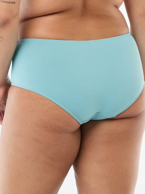 Culotte satinée avec dentelle - Kiabi