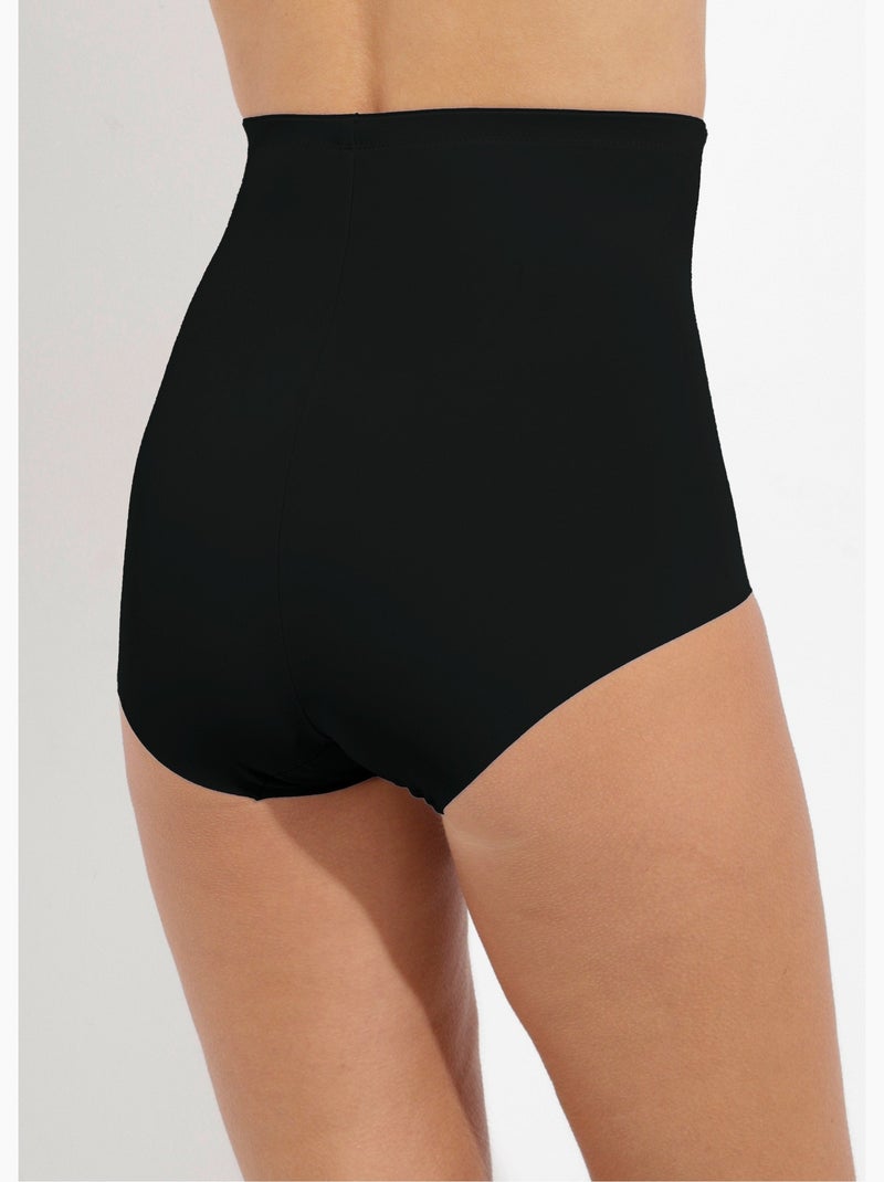 Culotte sculptante taille très haute - Afibel Noir - Kiabi