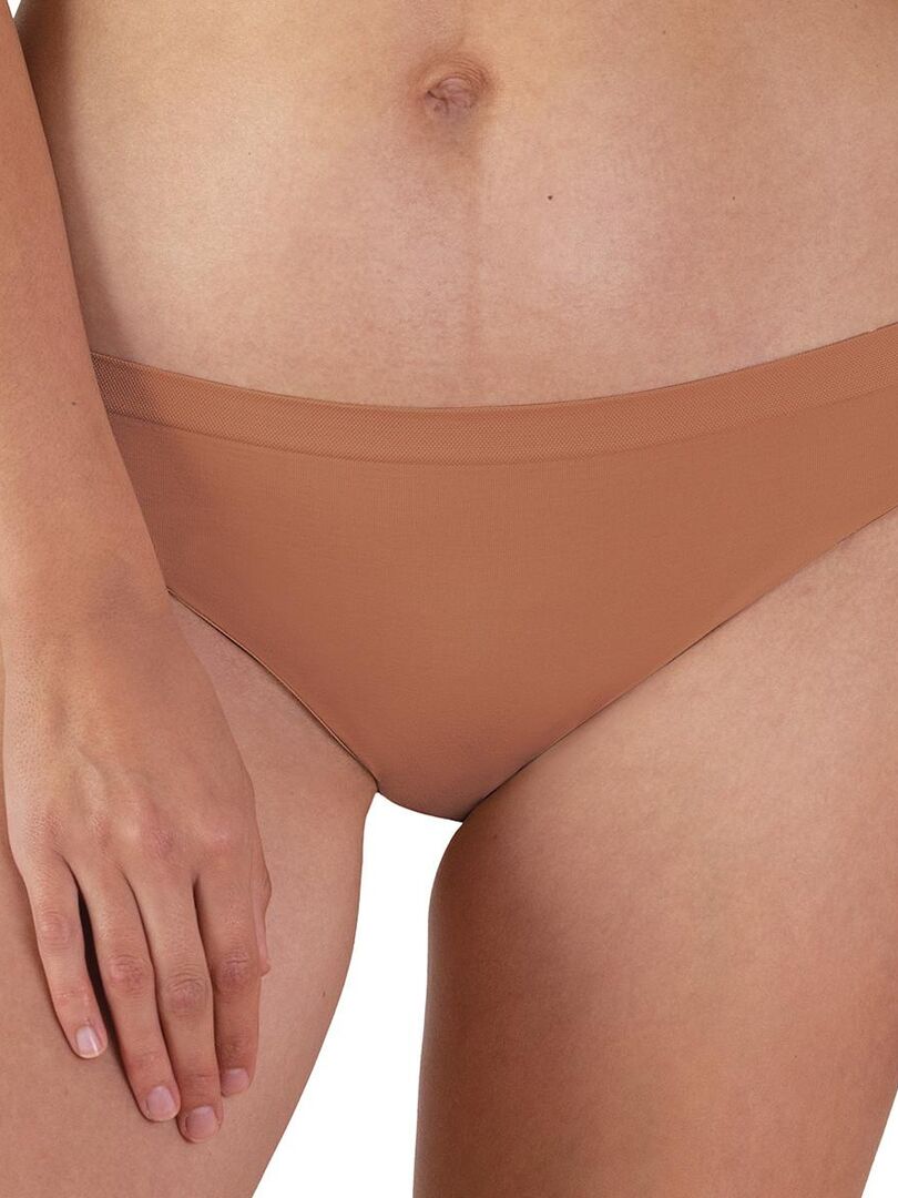 Culotte Seamless Eco-responsable Marron - Kiabi