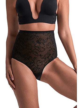 Culotte shapewear taille ultra haute en dentelle lacy