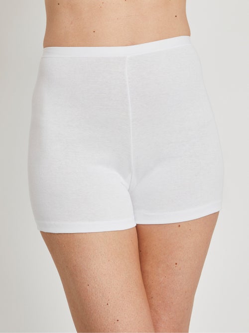 Culotte shorty coton - lot de 3 - Afibel - Kiabi