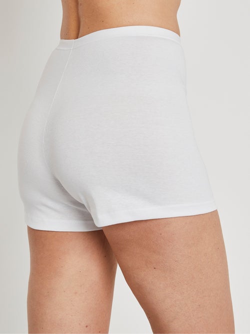 Culotte shorty coton - lot de 3 - Afibel - Kiabi
