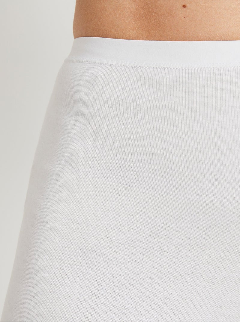 Culotte shorty coton - lot de 3 - Afibel Blanc - Kiabi