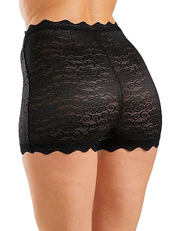 Culotte shorty dentelle - lot de 2 - Afibel