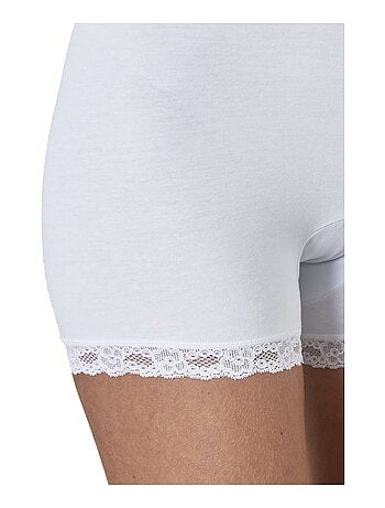 Culotte shorty seconde peau - lot de 2