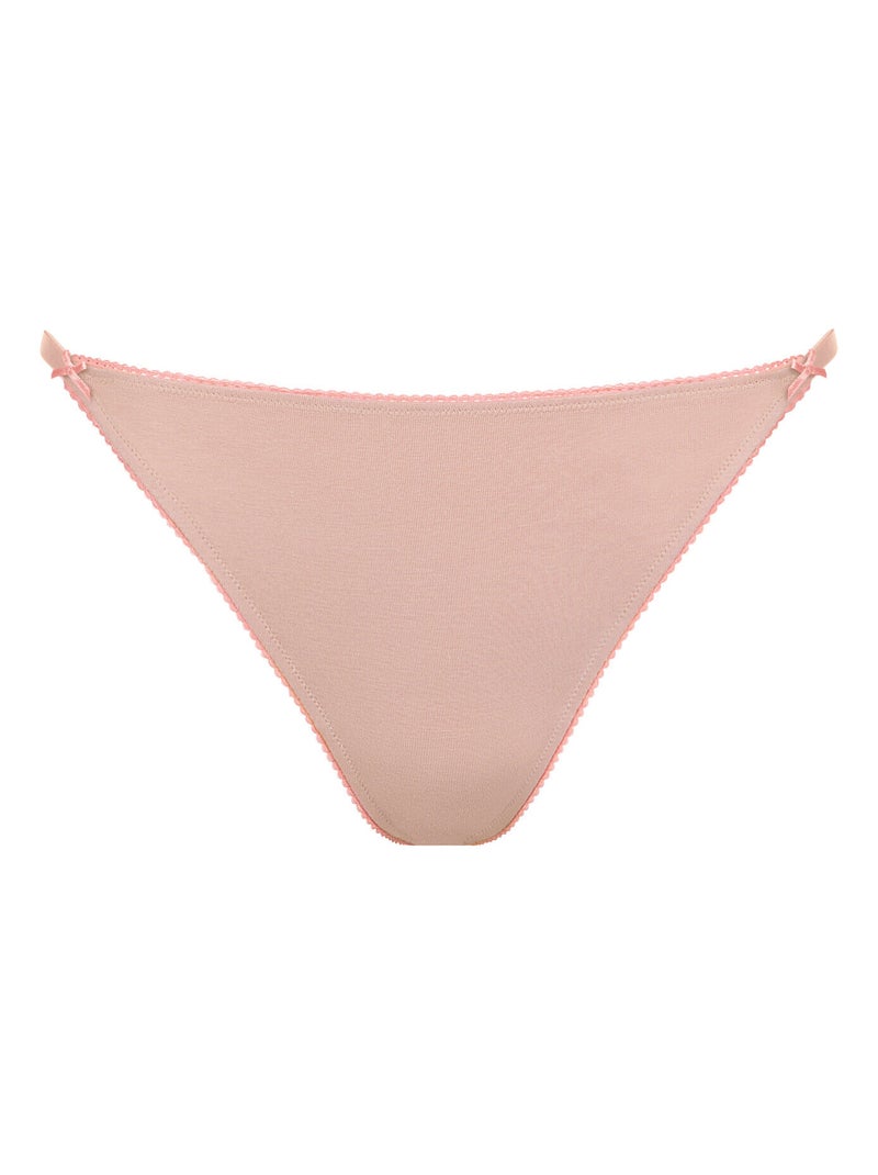 Culotte slip bikini italien RAINBOW Rose - Kiabi