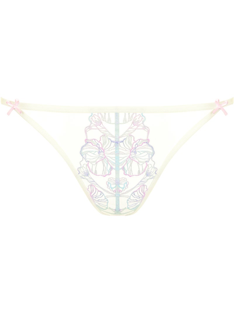 Culotte slip bikini Liv Mariage Ecru - Kiabi