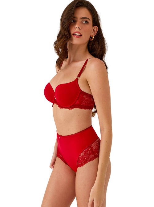Culotte slip gainant taille haute renatta - Kiabi Culotte slip gainant taille haute renatta - Kiabi