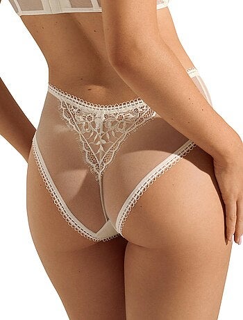 Culotte slip italien échancré Daydream mariage