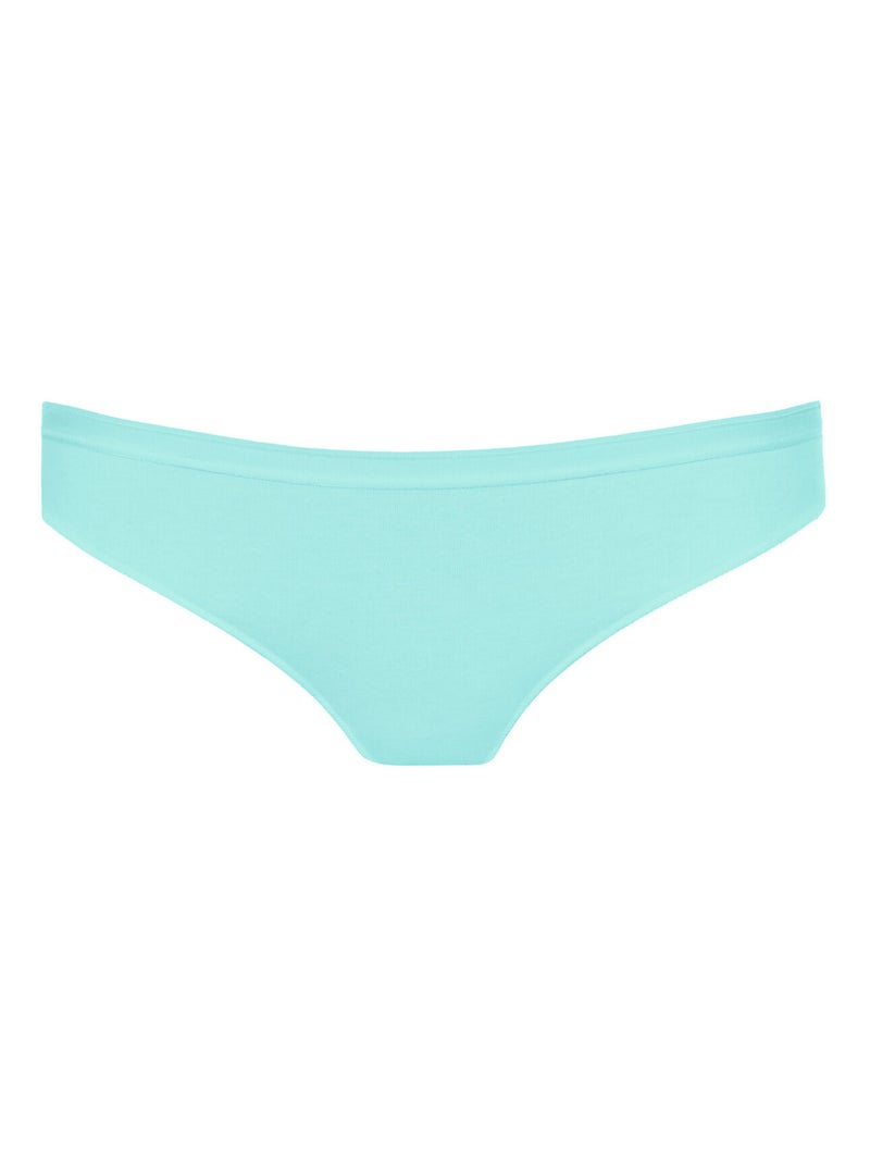 Culotte slip italien HAPPYDAY Bleu turquoise - Kiabi