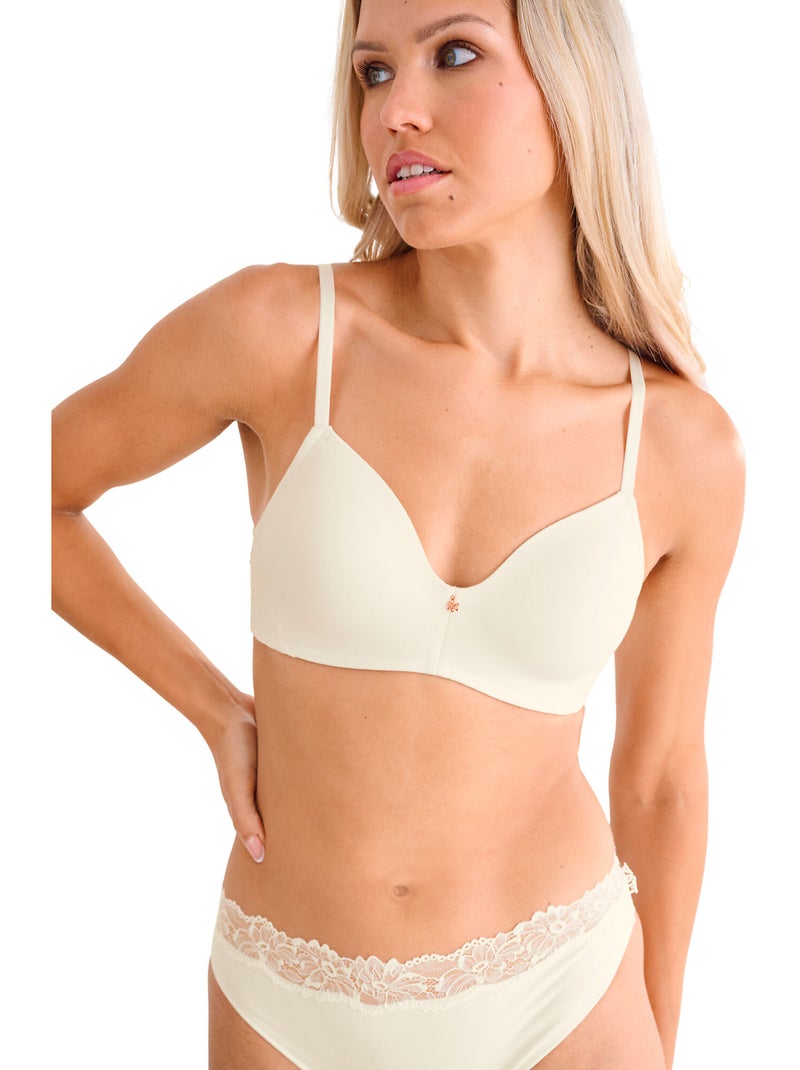 Culotte slip italien SELENA Ecru - Kiabi