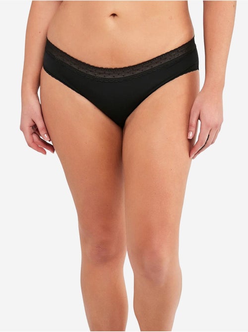 Culotte slip légère et confortable penti - Kiabi Culotte slip légère et confortable penti - Kiabi