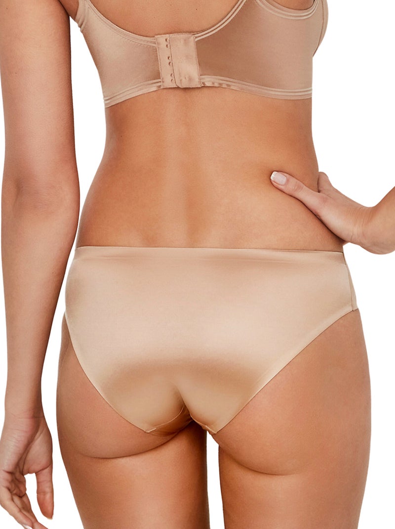 Culotte slip one gloss Jaune - Kiabi
