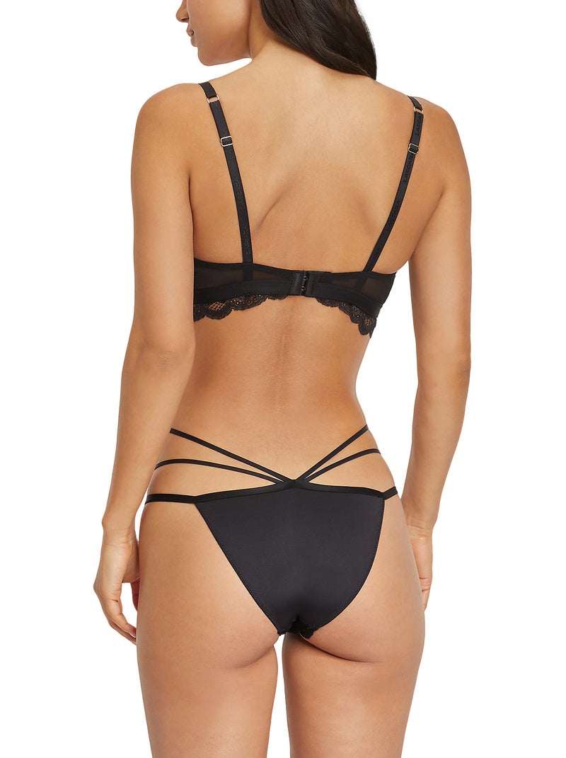 Culotte slip Riobrief Giulietta Noir - Kiabi