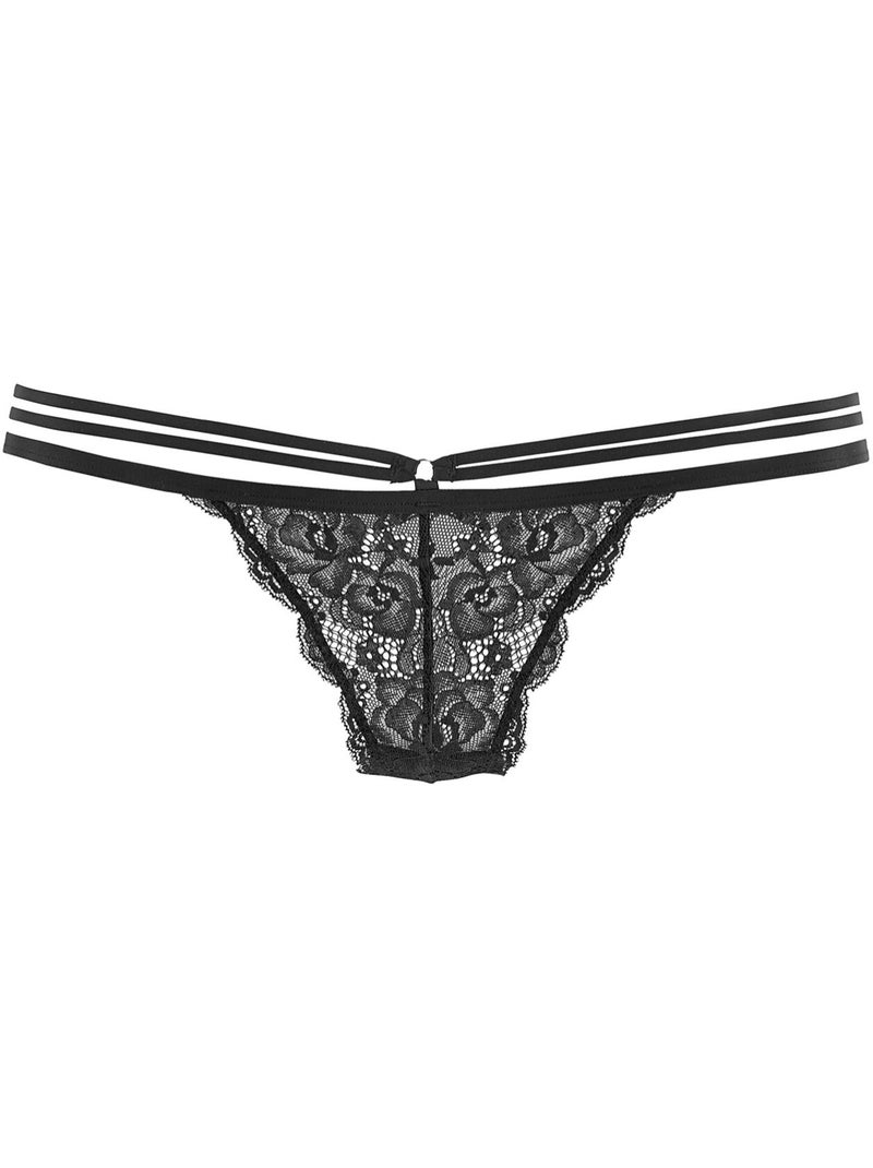 Culotte slip Riobrief Giulietta Noir - Kiabi