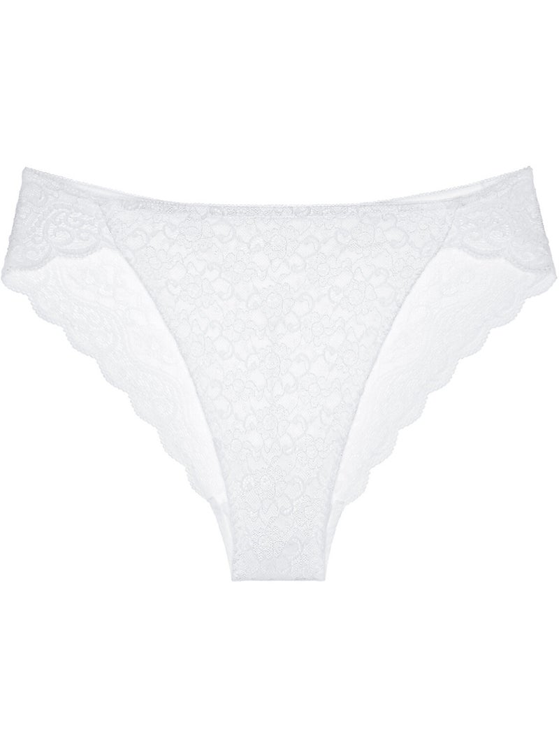 Culotte slip taï échancré AMOURETTE Blanc - Kiabi