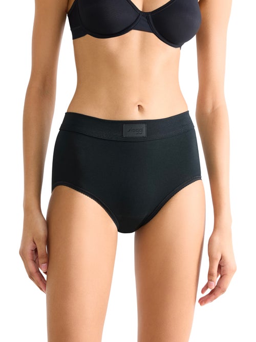 Culotte slip taille haute double comfort - Kiabi Culotte slip taille haute double comfort - Kiabi