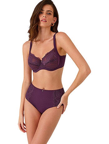 Culotte slip taille haute renatta