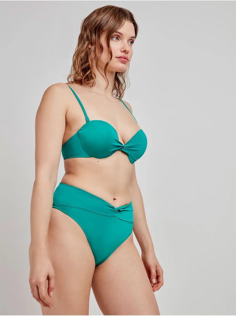 Culotte spécial haute Bleu Vert - Kiabi