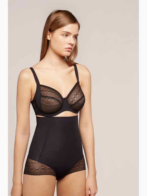 Culotte super haute modelante effet ventre plat - Kiabi