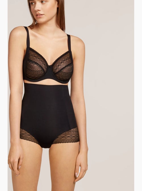 Culotte super haute modelante effet ventre plat - Kiabi