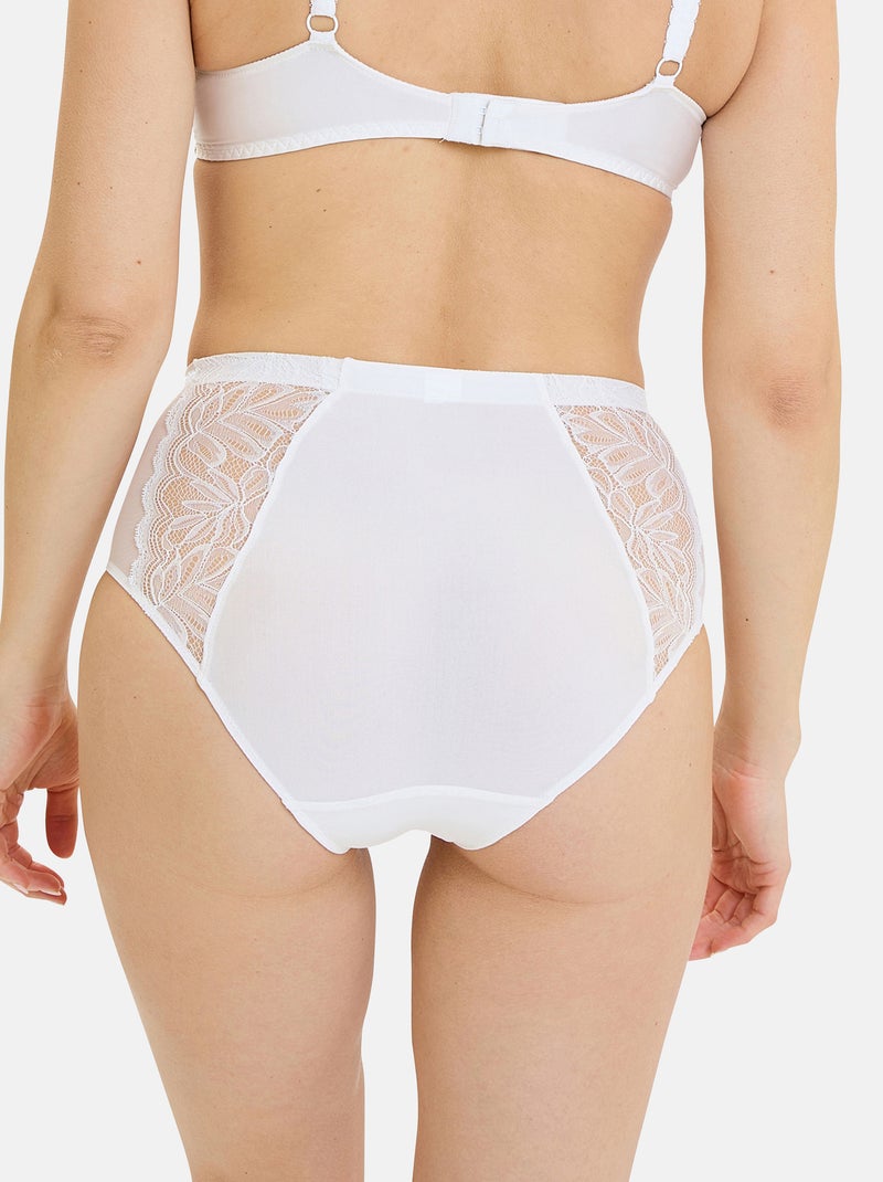 Culotte suzan sans complexe lingerie Ivoire - Kiabi