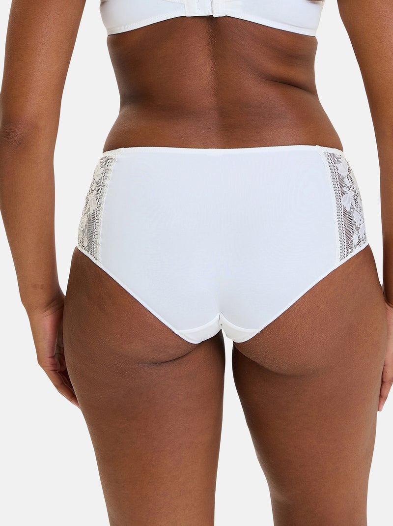 Culotte suzie sans complexe lingerie Ivoire - Kiabi