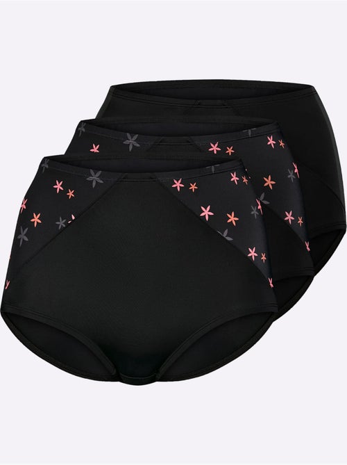 Culotte Taille Haute - Taille Standard - Witt - Lot de 3 - Kiabi