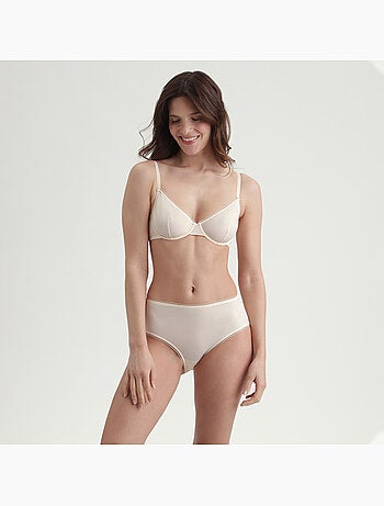 Culotte taille haute à rayures Dim x Inès de La Fressange,