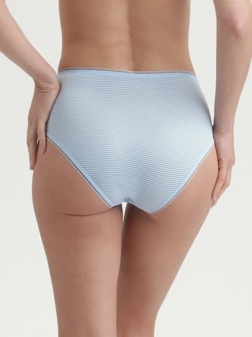 Culotte taille haute à rayures Dim x Inès de La Fressange, - Kiabi