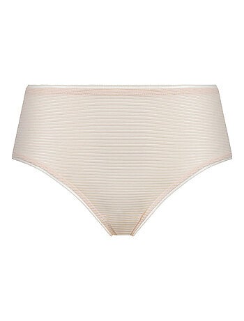 Culotte taille haute à rayures Dim x Inès de La Fressange,