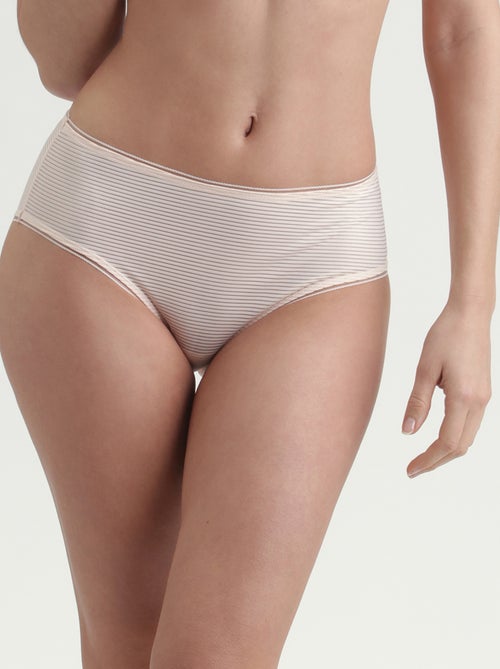 Culotte taille haute à rayures Dim x Inès de La Fressange, - Kiabi