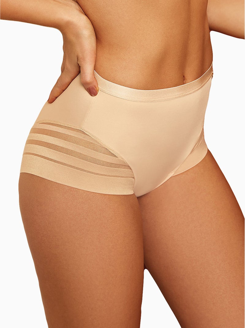 Culotte taille haute Alegra Beige - Kiabi
