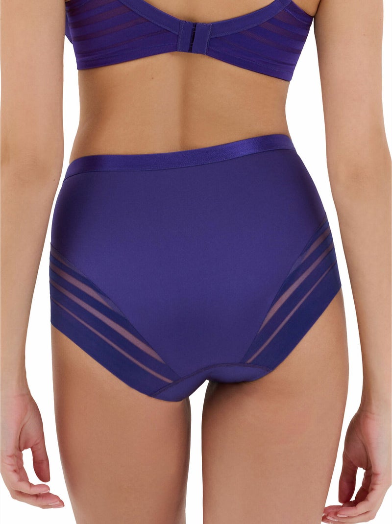 Culotte taille haute Alegra Bleu marine - Kiabi