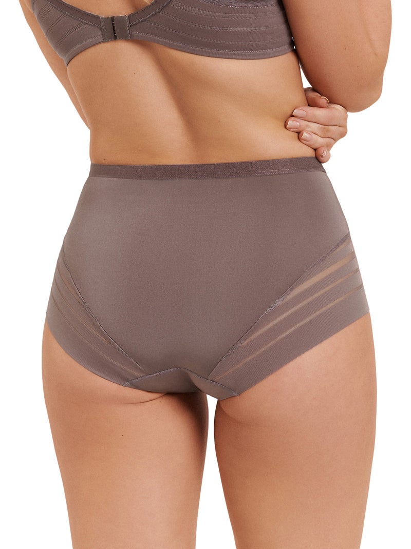 Culotte taille haute Alegra Marron - Kiabi