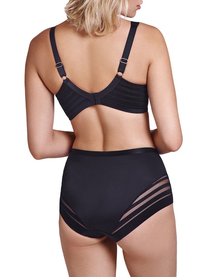 Culotte taille haute Alegra Noir - Kiabi