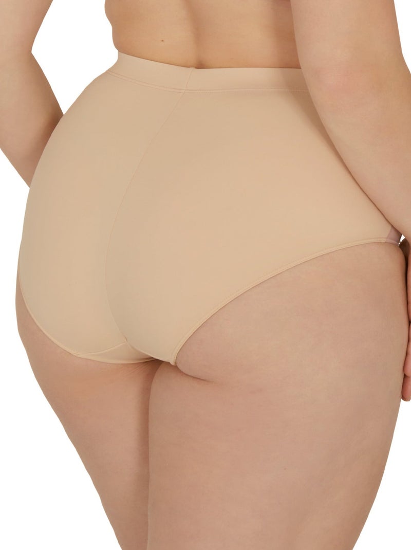 Culotte taille haute ALLURE Beige - Kiabi