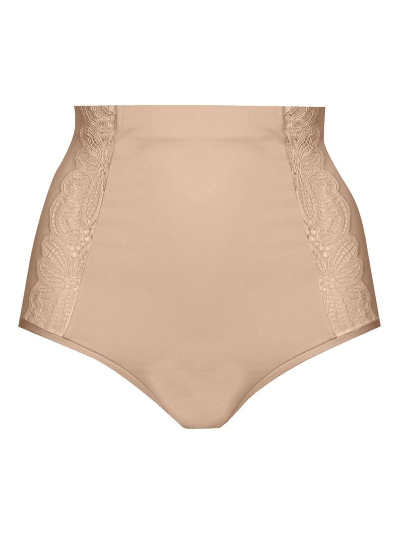 Culotte taille haute ALLURE Beige - Kiabi