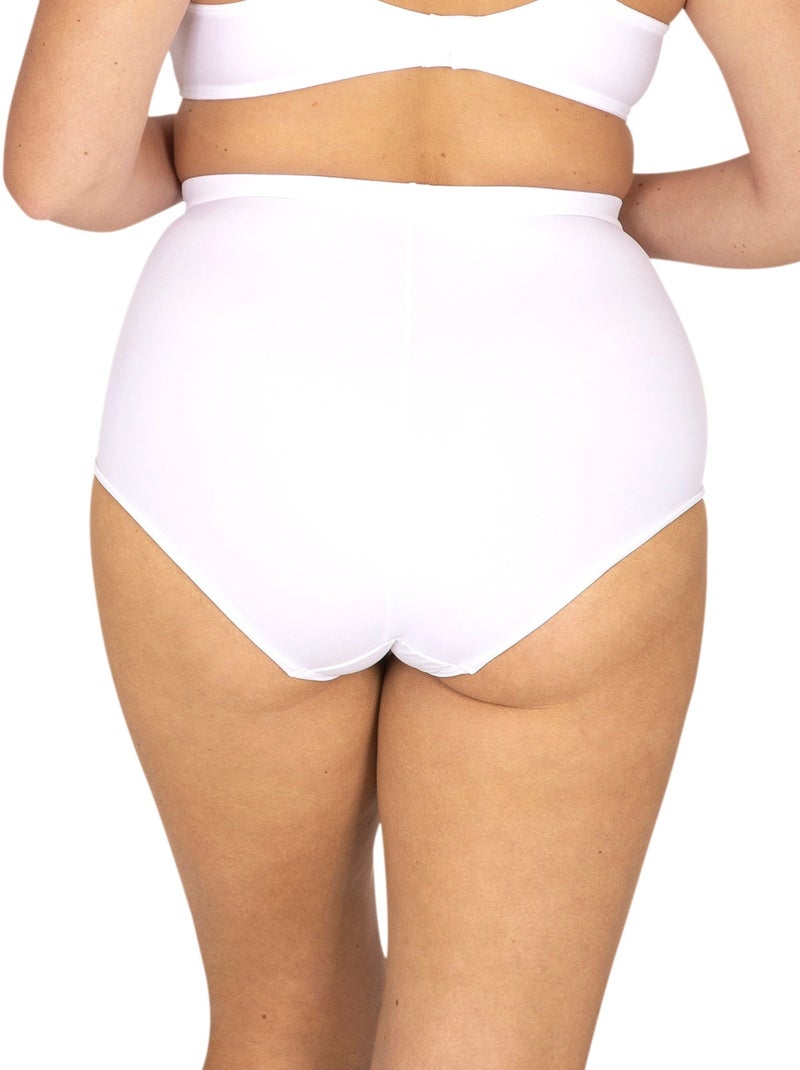 Culotte taille haute ALLURE Blanc - Kiabi
