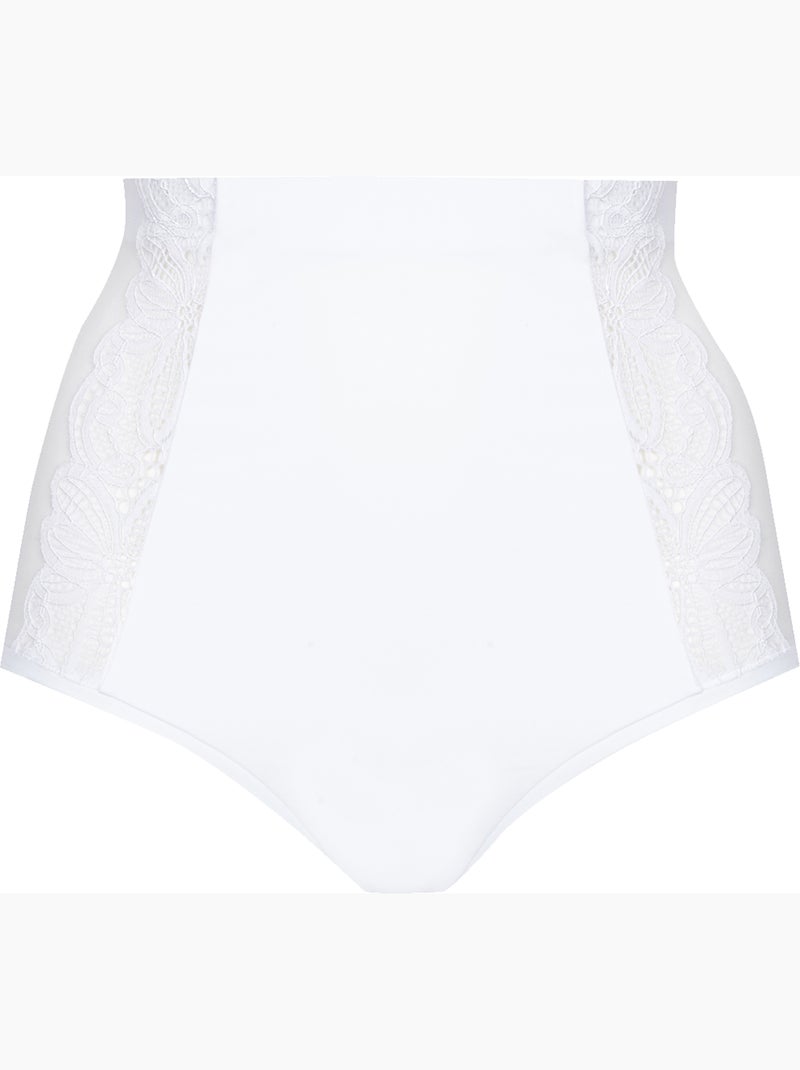 Culotte taille haute ALLURE Blanc - Kiabi