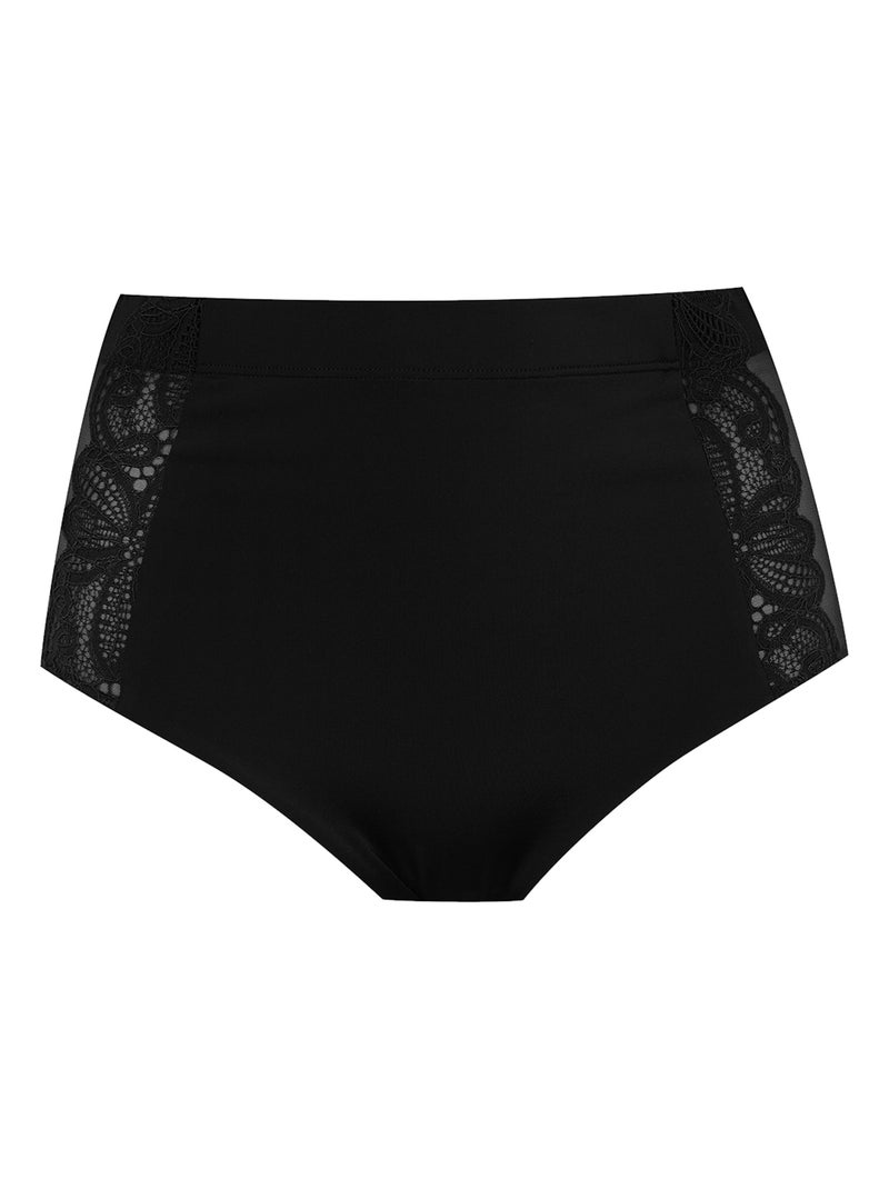 Culotte taille haute ALLURE Noir - Kiabi