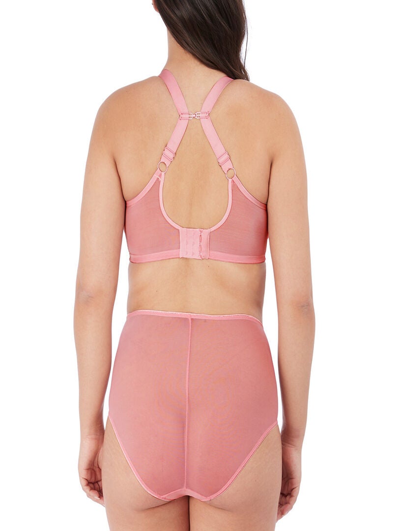 Culotte taille haute avec transparence Matilda Rose - Kiabi